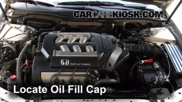 1999 Honda Accord LX 3.0L V6 Sedan (4 Door) Oil Add Oil